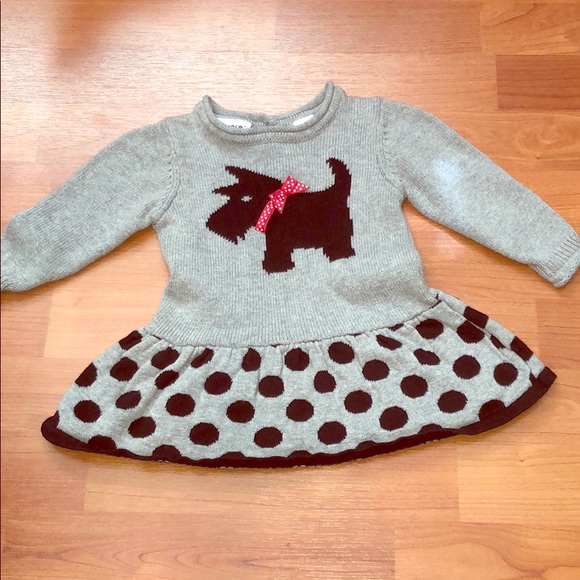 Blueberi Other - 18 Month Tunic Sweater with Scotty Dog